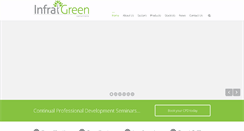 Desktop Screenshot of infragreen-solutions.com