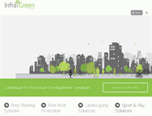 Tablet Screenshot of infragreen-solutions.com